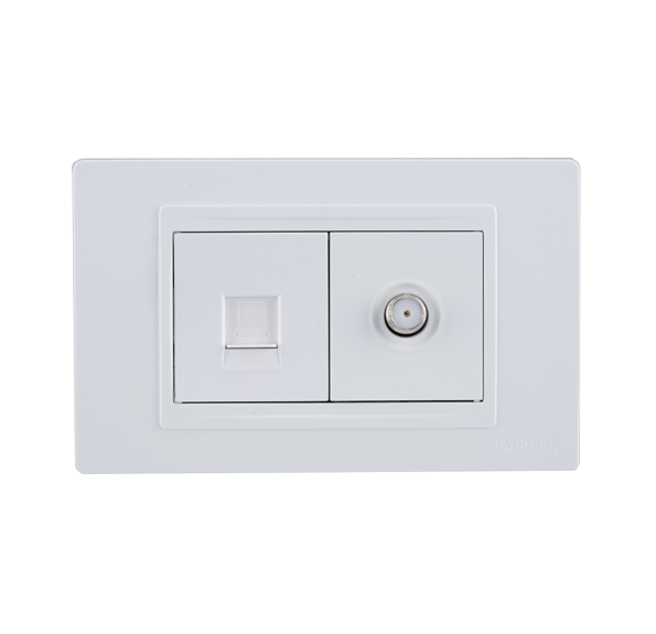 Tel Socket With TV SocketSet