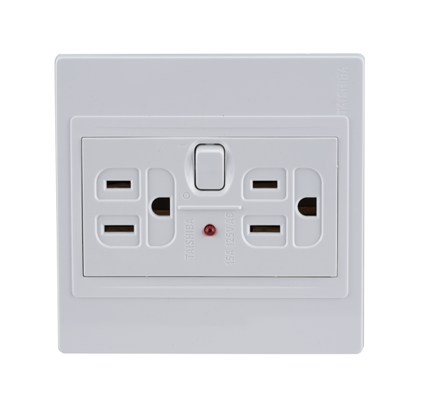 86 Type Energy Saving Dual Ground Sockets TGC117-2